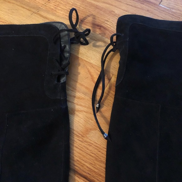 Sam Edelman Black suede over the knee boots - Picture 7 of 9